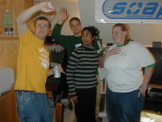 Hanging out in my room