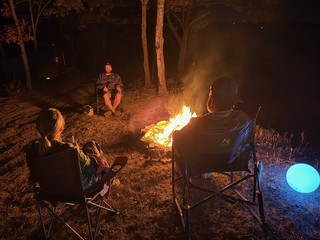 Hangin around the fire