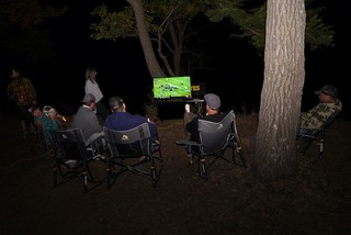 Jordan - Watchin football