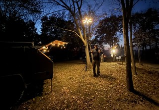 Testing out the goal zero street light