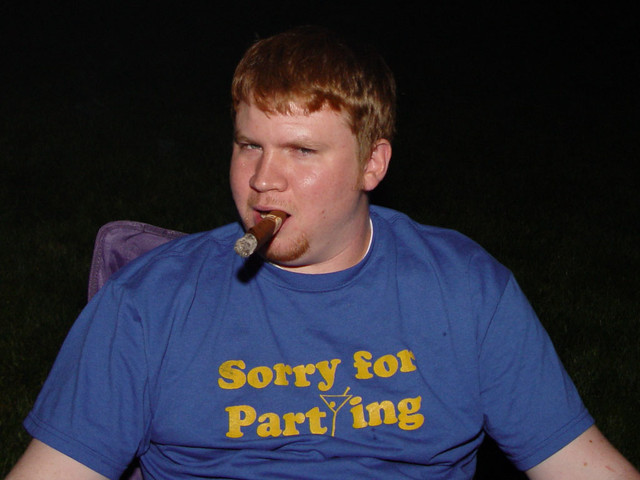 Sorry for Partying