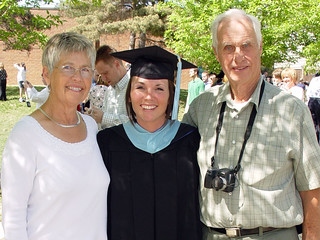 Betty Brooks - Grandma, Kari, and Grandpa
