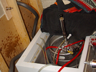 Homebrew - Beer explosions trying to transfer into my pop kegs.