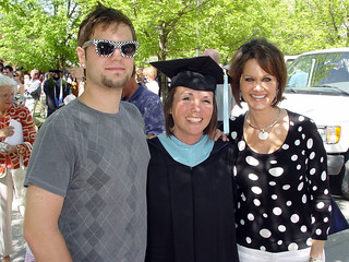 Derek Brooks and Kari Brooks - Me, Kari, and Mom