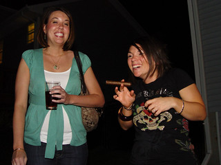 Cigar - Jenny and Kari