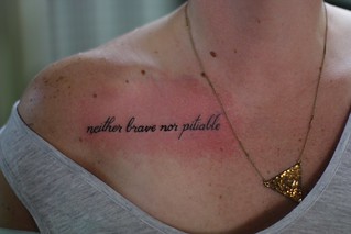 Tattoo - neither brave nor pitiable