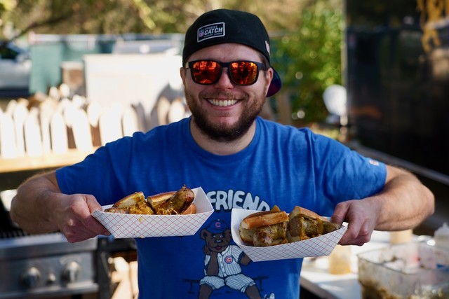 Clyde's Popup at the Biergarten!