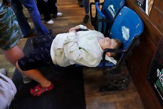 Just waitin for a seat