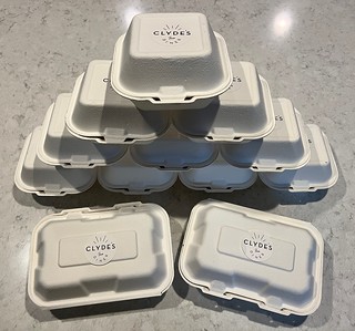 Got some burgers from Clyde's