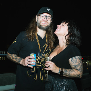 She's happy with her party