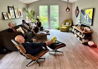 Watchin Iowa football with the froehlichs