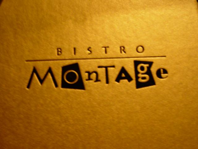 Bistro Montage Menu, Des Moines