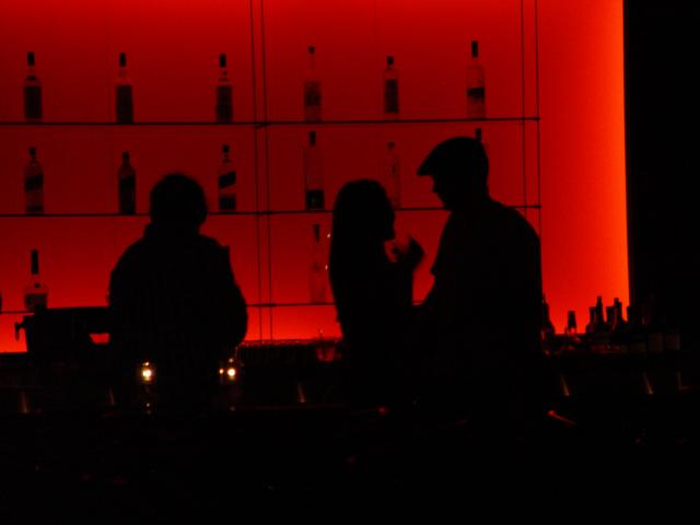 Club Aura - guy and girl