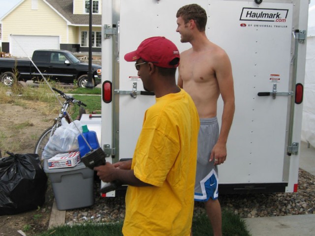 Driving Trent's RC Truck