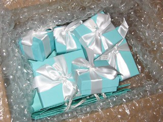 Tiffany - Hope to God that your girlfriend does not know what these little blue boxes with white ribbons are