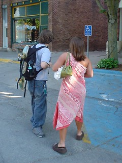 Skateboarding - Kari and I