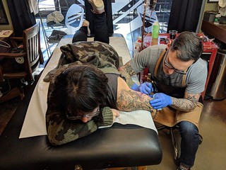 Tattoo - Gettin tattooed