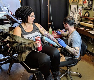 Tattoo - Back at it.