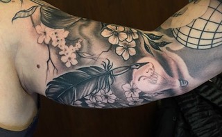 Tattoo - Another session on kari's arm