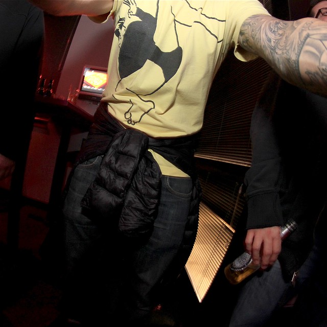 Uniqlo tied around the waste