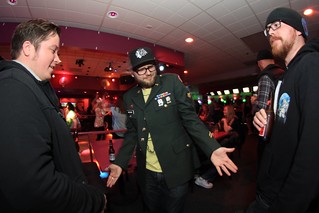 Keepin Chuck's jacket warm