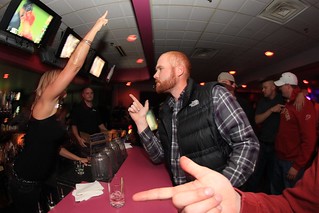 Dana - A lot of pointing is goin on in this photo