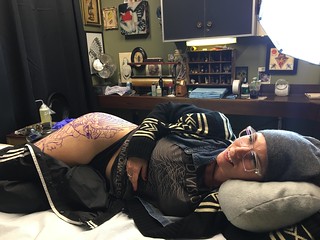 Tattoo - Bout to get a big ol Phoenix tattooed