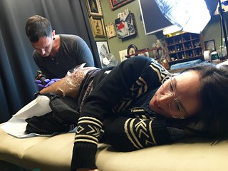 Tattoo - Down the leg