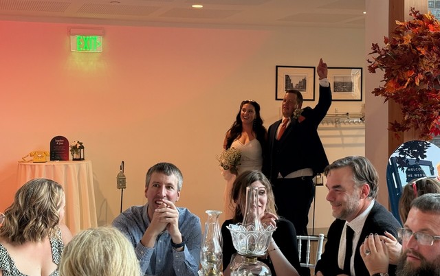 Kaylee and Jon enter