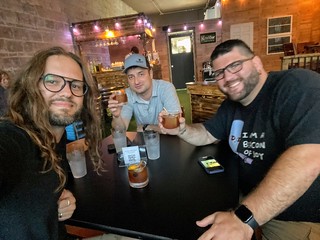 Drinks - Another old fashioned. Highway to the danger zone