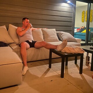 Just hangin on this patio