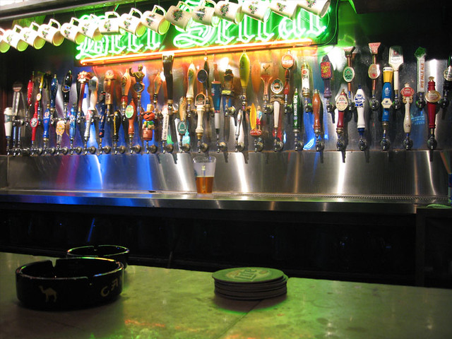 Taps at the Beer Sellar, Nashville, TN