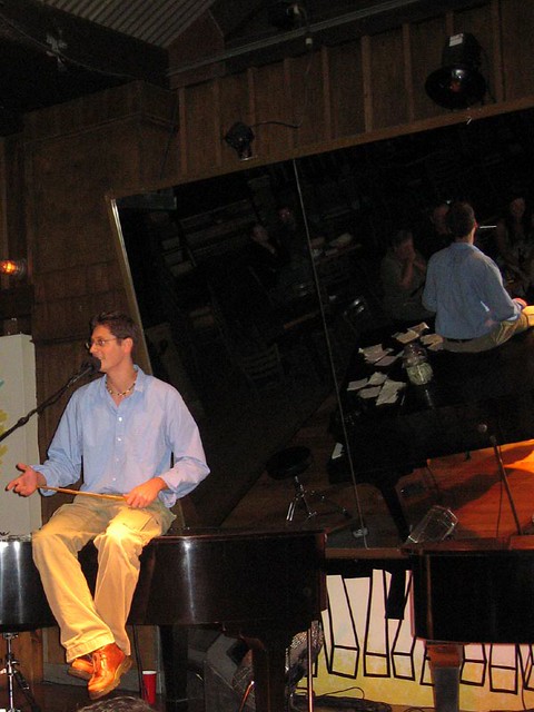 Scotty @ Jellyrolls (he is playing Kermit the Frog for that "Rainbows" song)