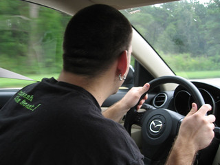 This is how Kevi checks his blindspot