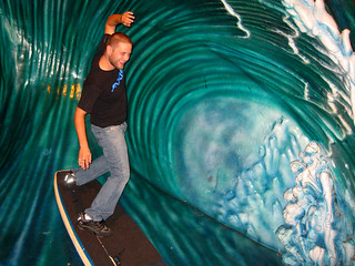 frame - I am a surfing bamf (with a chub)