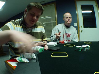 Mike Kock - Nick taking Mike's chips