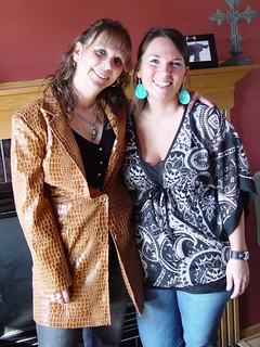 Teresa Reynolds - Getting ready for Rod Stewart