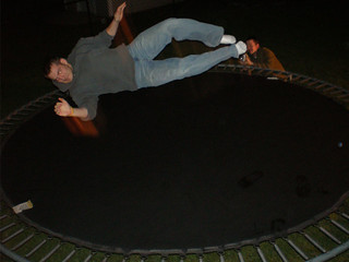 Jumping off the deck