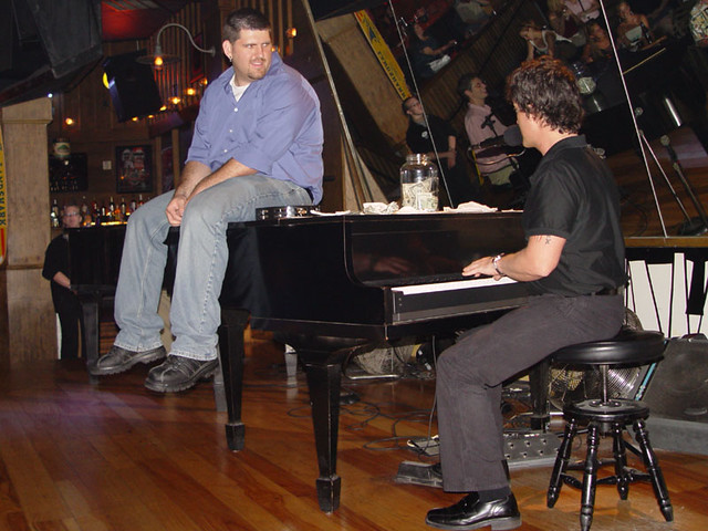 Kevi getting sung to