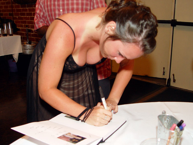 Signing the Guestbook