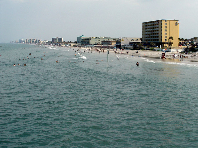 South on Daytona Beach
