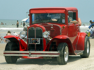 Driving on Daytona Beach