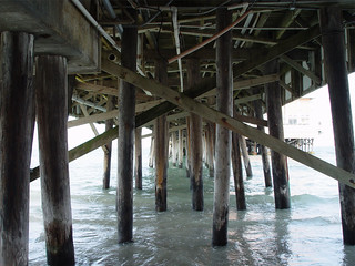 Underneath the Daytona Beach Pier