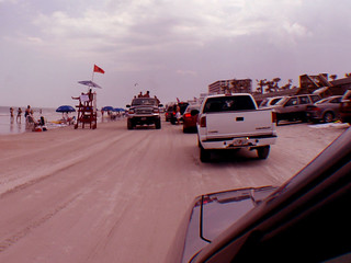 Driving on Daytona Beach