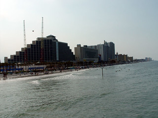North on Daytona Beach