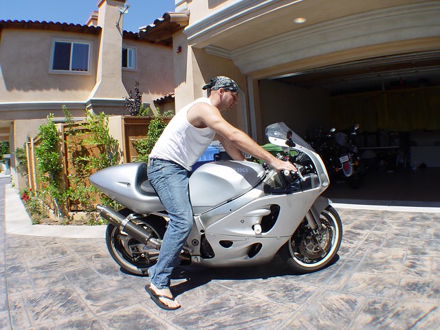 Daylon's racing bike