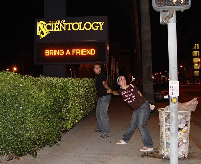 Church of Scientology. Bring a friend.