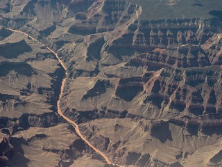 Grand Canyon from plane