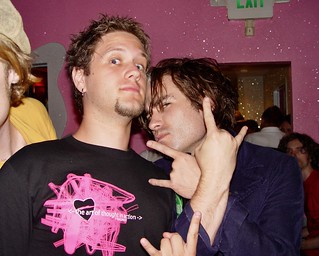 Chris Holmes and I at Beauty Bar