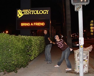 frame - Church of Scientology. Bring a friend.